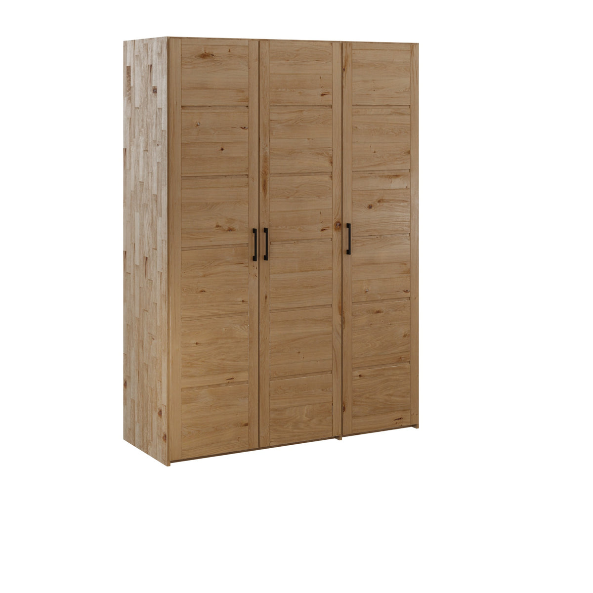 Saga Snedker Skab med 3 Låger i Massiv FSC Egetræ og Naturolie fra Organic Sleep | B156 cm – 552003-92-BASIC