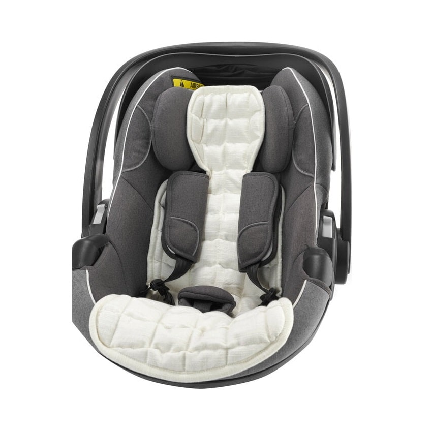 Babyindsats til 9-18Kg i 100% Økologisk Kapok fra Cocoon Company | Soft Beige