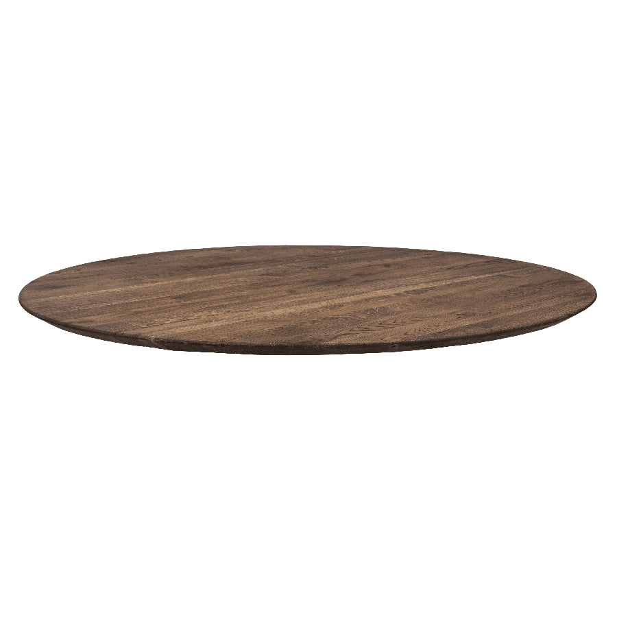 Boston Snedker Spisebord i Massiv Egetræ & Smoked Olie fra House Of Sander | Ø80-128cm. H3cm. – fra Unique Beds, Home & Living