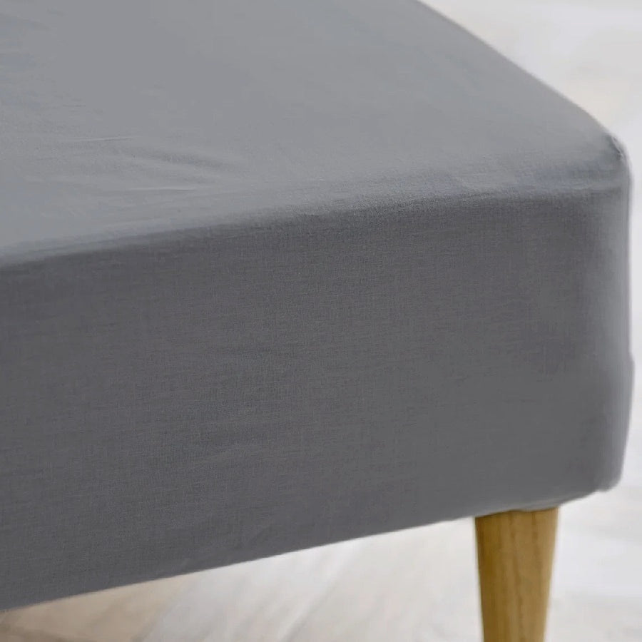 Boxlagen i 100% Økologisk Bomuld fra Södahl | Grå | 90x200x30 cm - OUTLET