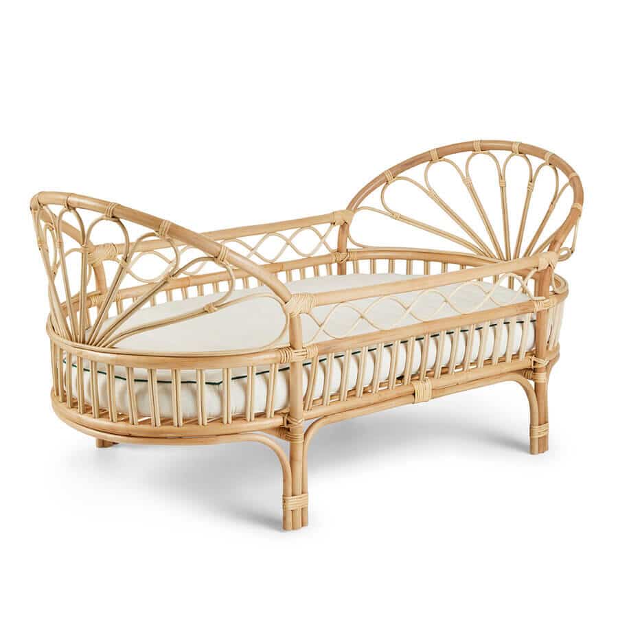 Daisy Børneseng i 100% Naturlig Rattan fra Cocoon Company | 72x142cm. – fra Unique Beds, Home & Living