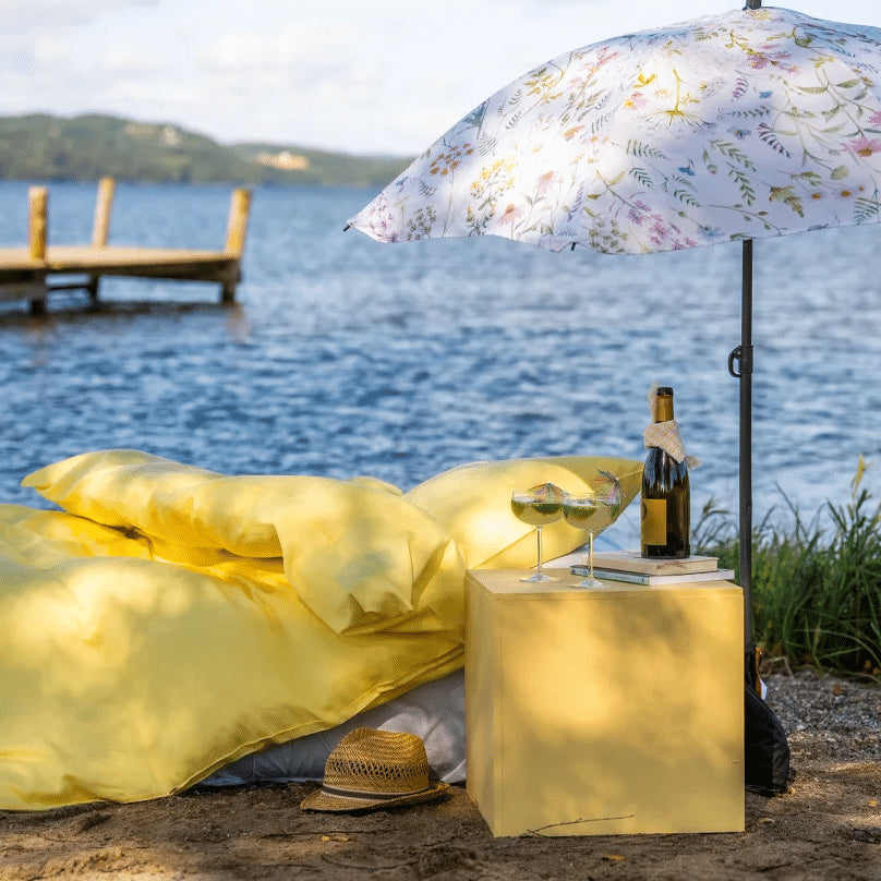 Enjoy Sengesæt i 100% Bambus TC300 fra Turiform | Gul | 140/200x200/220, 60x63 - OUTLET