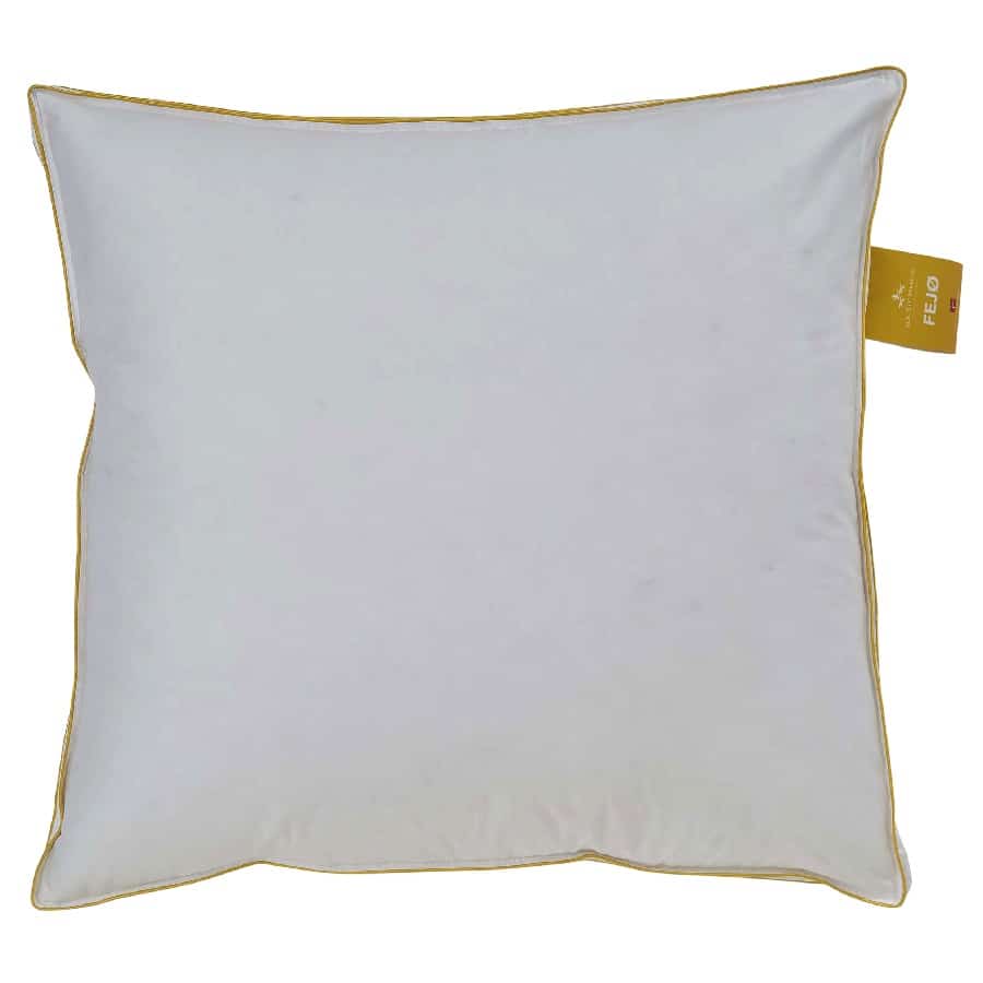 FEJØ 3-Kammer Pude i Moskusdun og 100% Bomuld fra Quilts Of Denmark | 60x63 cm - OUTLET