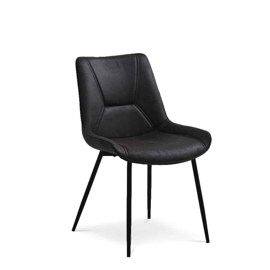 Hannah Spisebordsstol i UF 100% Polyester Møbelstof fra Lexpo Living | Flere Farver