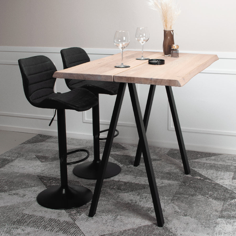 Hugin Snedker Barbord i Massiv Egetræ & Hvid Olie fra House Of Sander | B: 80cm. L: 80-120cm. H: 4cm. – fra Unique Beds, Home & Living