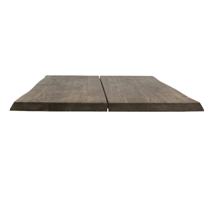 Hugin Snedker Barbord i Massiv Egetræ & Grå Olie fra House Of Sander | B: 80cm. L: 80-120cm. H: 4cm. – fra Unique Beds, Home & Living