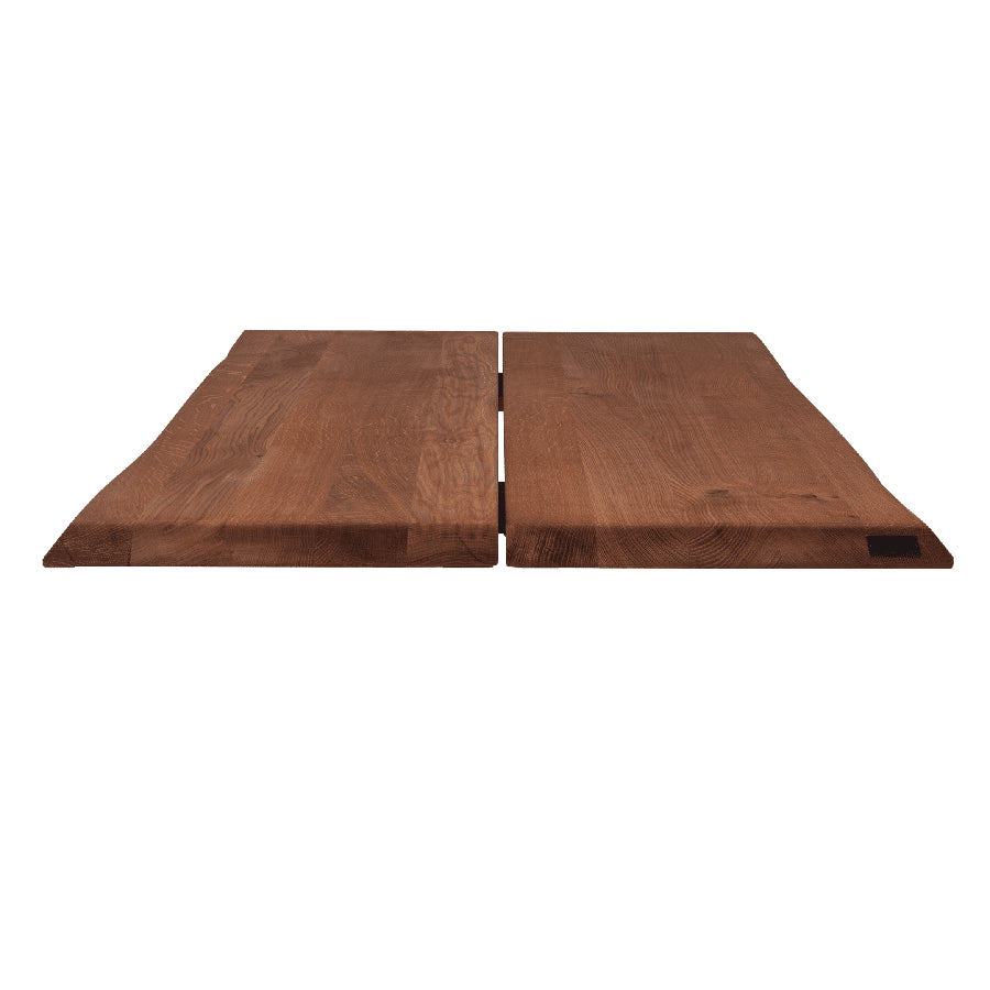 Hugin Snedker Spisebord i Massiv Egetræ & Mocca Olie fra House Of Sander | B80-103cm. L120-295cm. H4cm. – fra Unique Beds, Home & Living