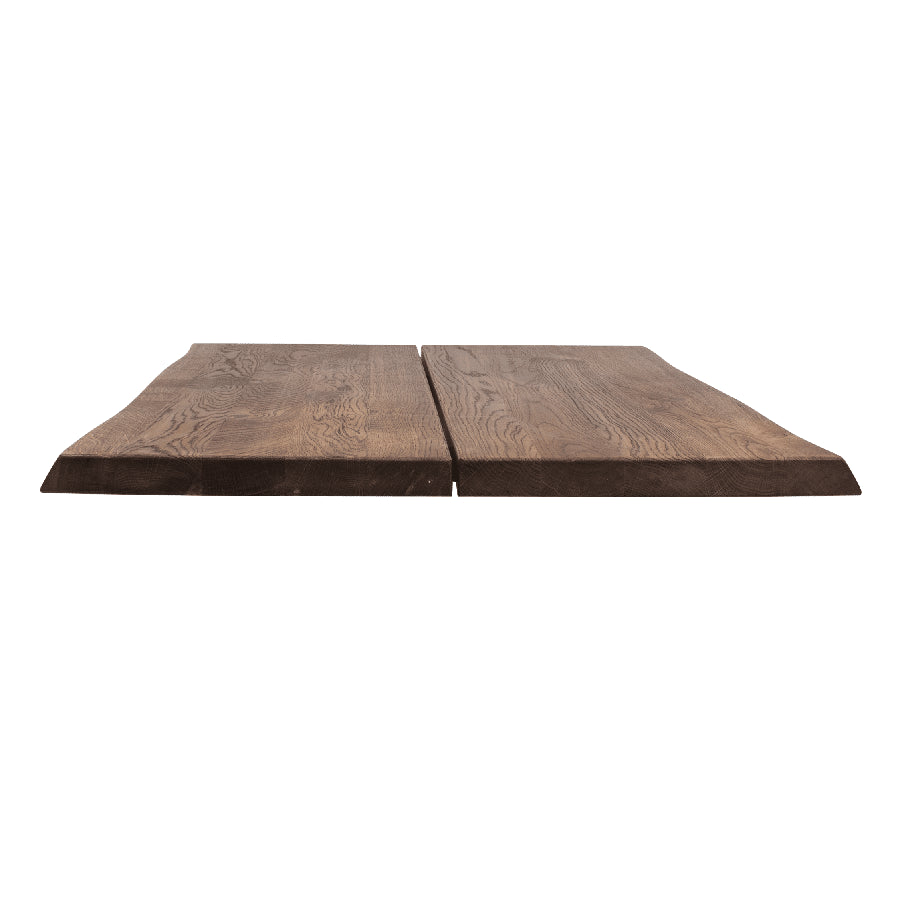 Hugin Snedker Cafébord i Massiv Egetræ & Smoked Olie fra House Of Sander | B: 80cm. L: 80-120cm. H: 4cm. – fra Unique Beds, Home & Living