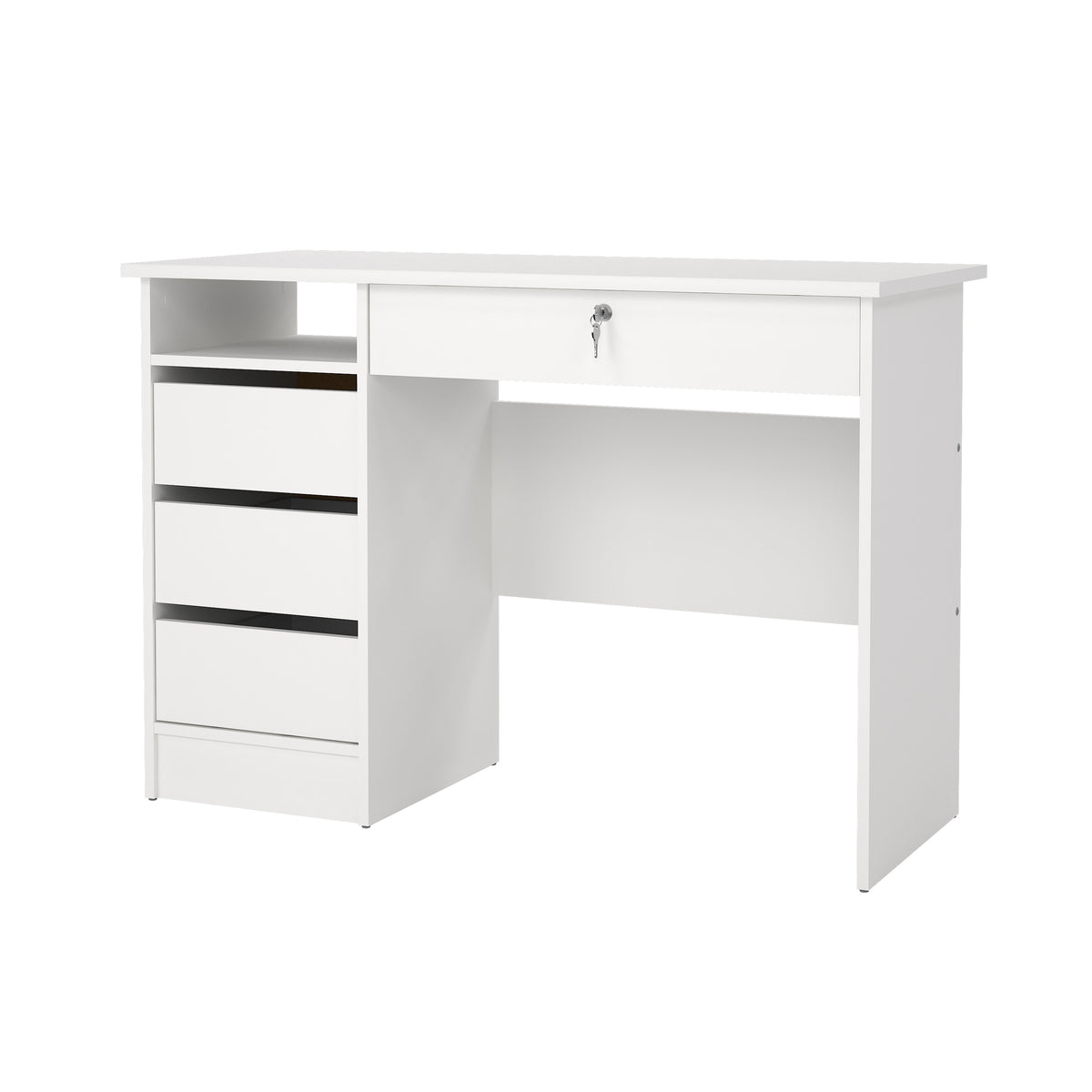 Function Plus Skrivebord med 1 Skuffe i Flere Farver fra Tvilum | B109,3xD48,5xH75,6cm
