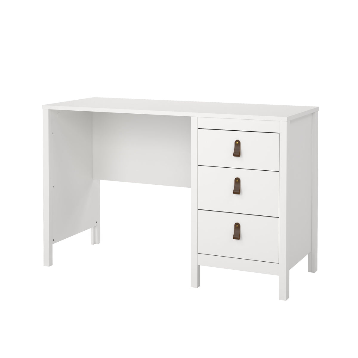 Madrid Skrivebord med 3 Skuffer i Flere Farver fra Tvilum | B120,4xD48xH76,5cm