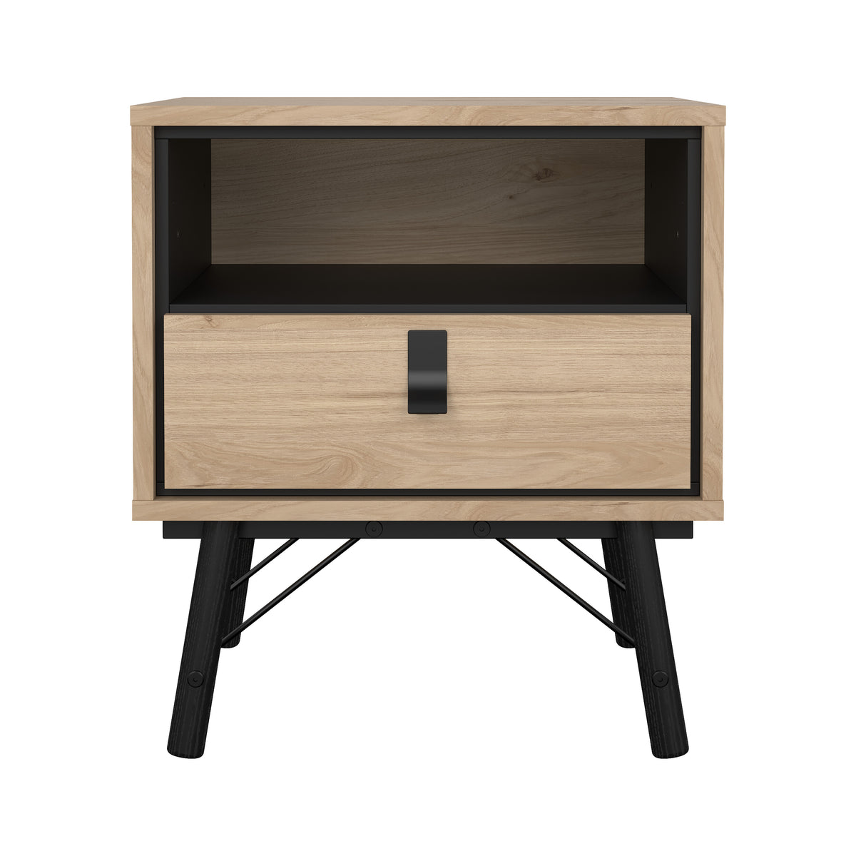 Ry natbord 2 stk. i Jackson Hickory – fra Unique Beds, Home & Living