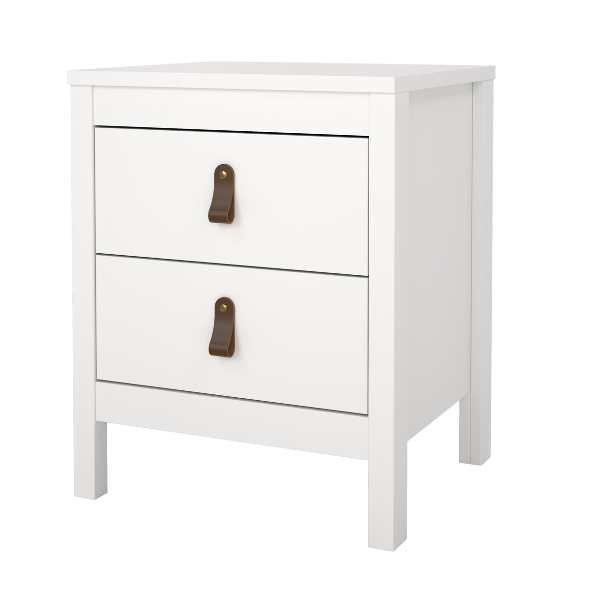 Madrid Natbord med 2 Skuffer i Flere Farver fra Tvilum | B43,8xD38,4xH54,1cm