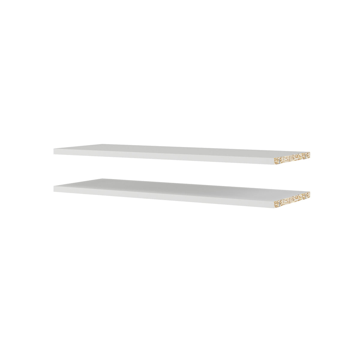 Basic Hylder 2 stk. i Flere Farver fra Tvilum | B75,4xD26,45xH1,8cm