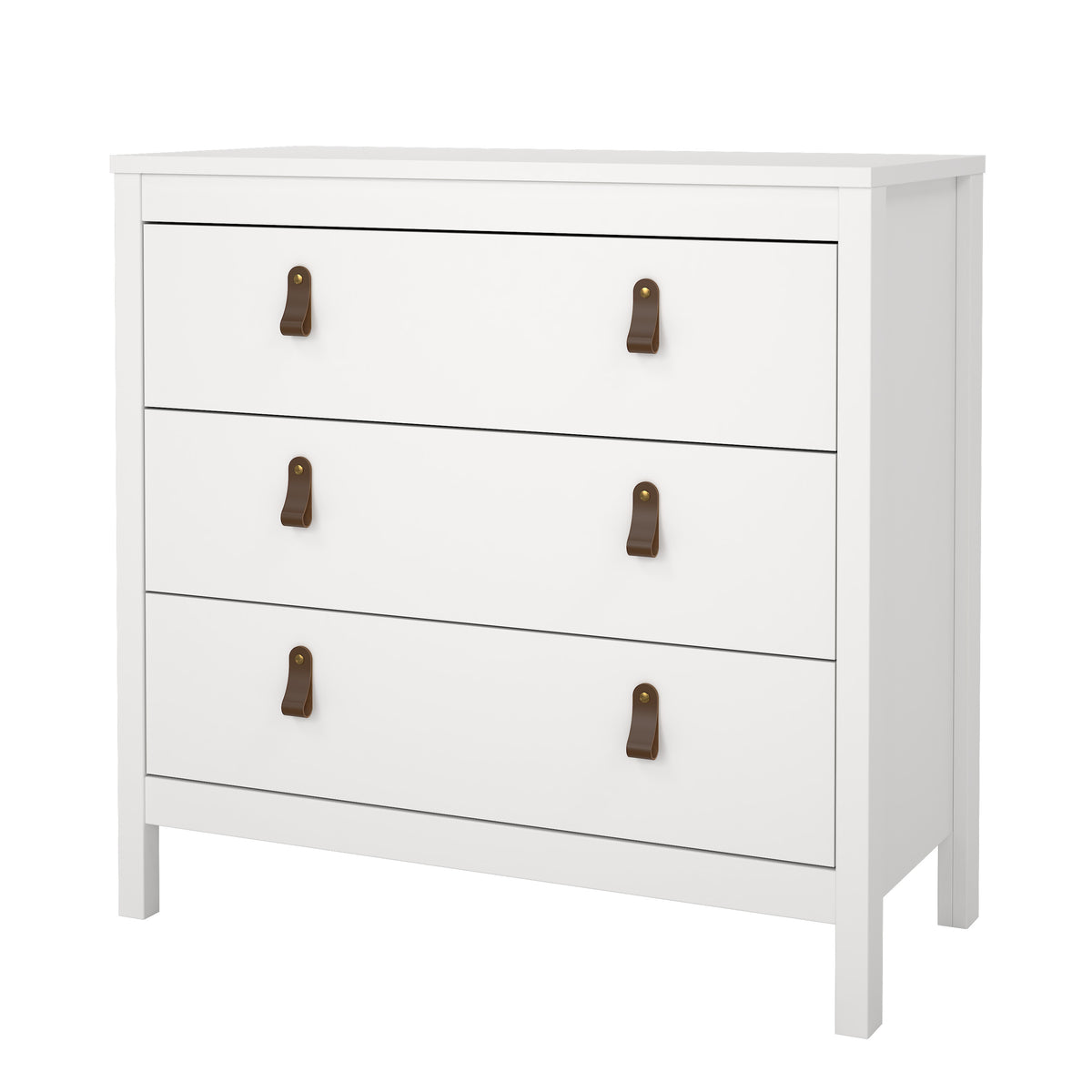 Madrid Kommode med 3 Skuffer i Flere Farver fra Tvilum | B82,3xD38,4xH79,7cm