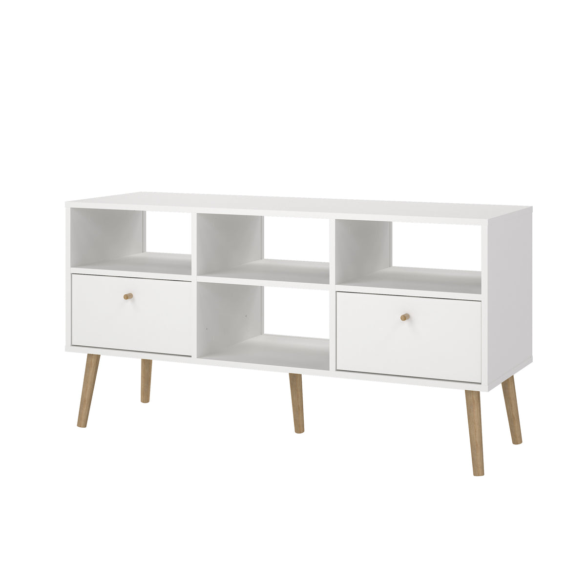 Bodo TV-møbel med 2 Skuffer i Flere Farver fra Tvilum | B117,2xD39,1xH60,8cm