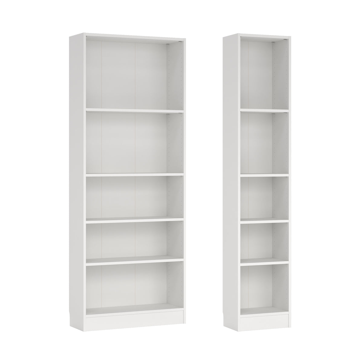 Basic Reolkombination med 4 Hylder i Hvid fra Tvilum | D26,75xH203,2cm | Model 71760/37
