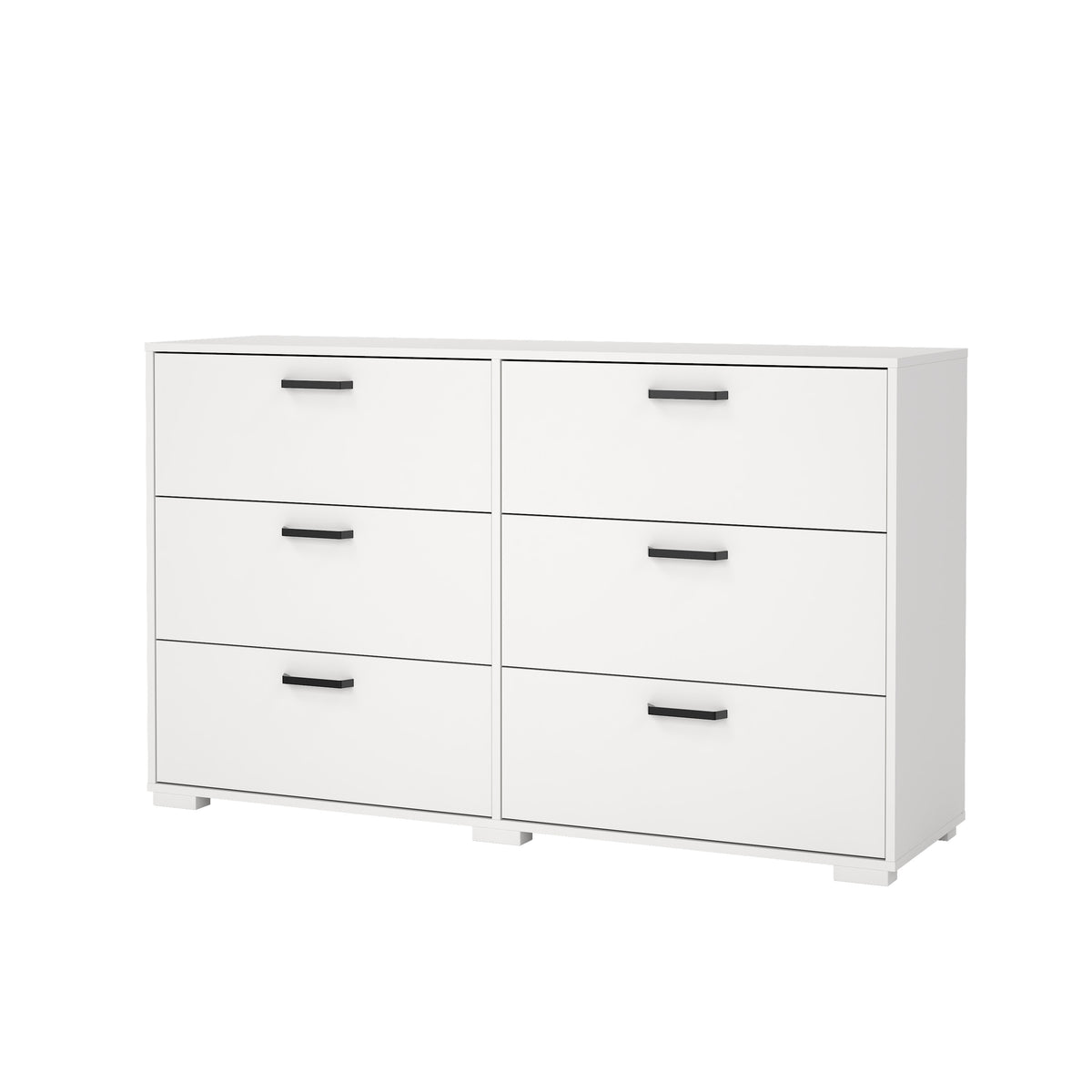 Sofia Dobbelt Kommode med 6 Skuffer i Flere Farver fra Tvilum | B138,7xD39,8xH82,7cm | Model 65706