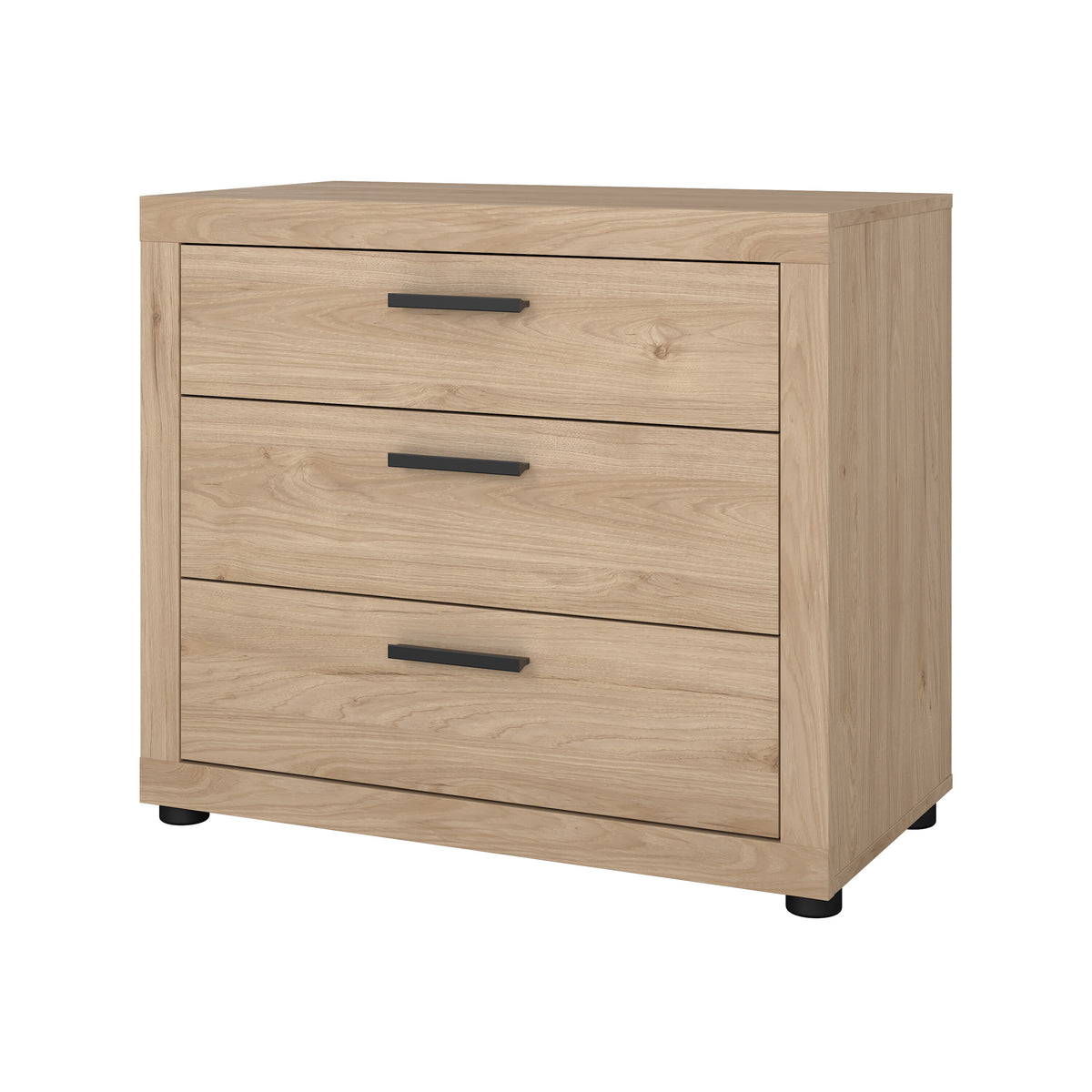 Mira Kommode med 3 Skuffer i Jackson Hickory fra Tvilum | B76,6xD41,5xH66,8cm