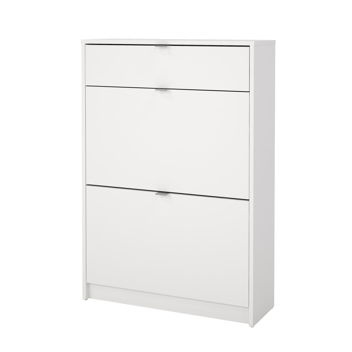 Shoes Skoskab med 2 Vippedøre og 1 Skuffe i Hvid fra Tvilum | B70,3xD24,05xH101,25cm