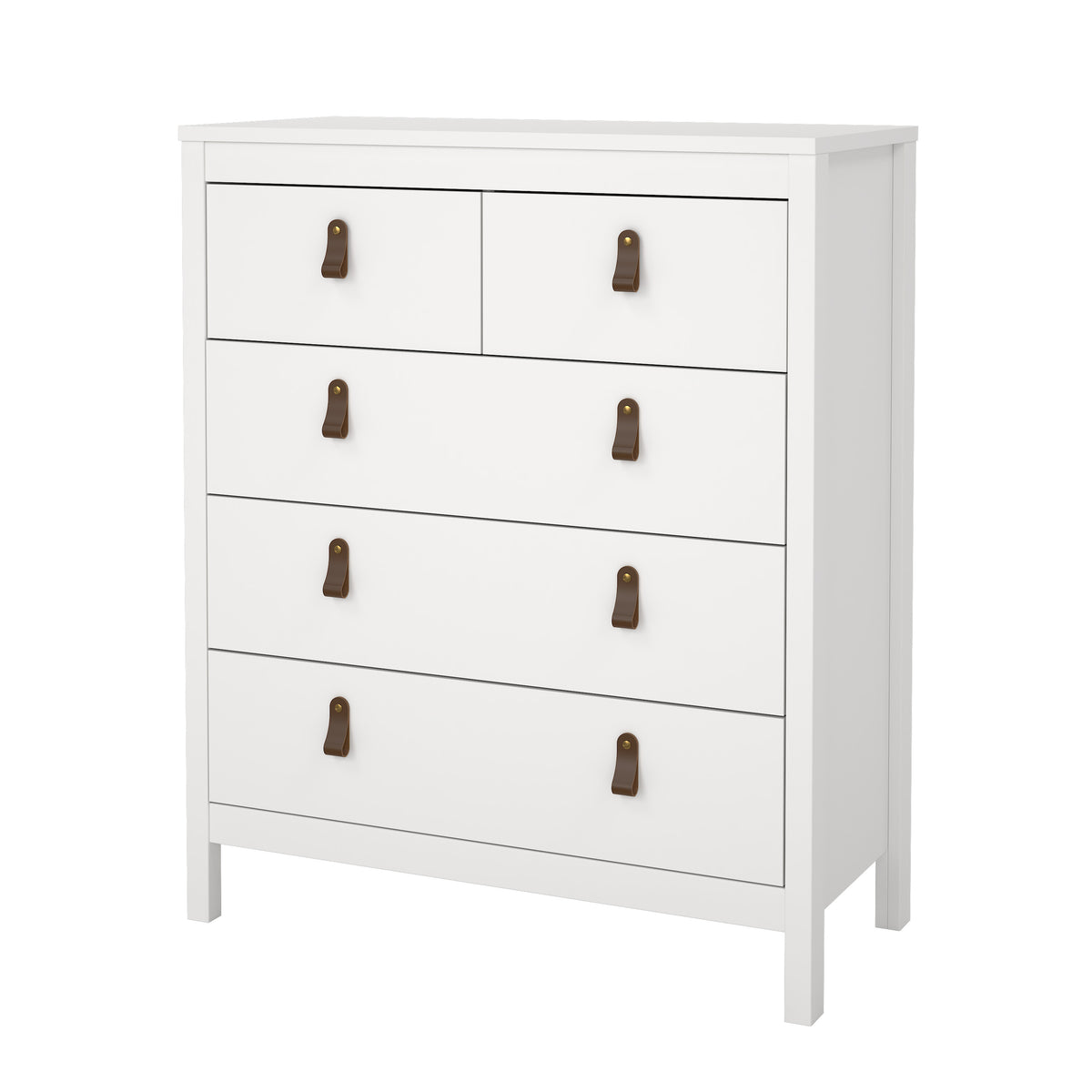 Madrid Kommode med 3+2 Skuffer i Flere Farver fra Tvilum | B82,3xD38,4xH98,9cm