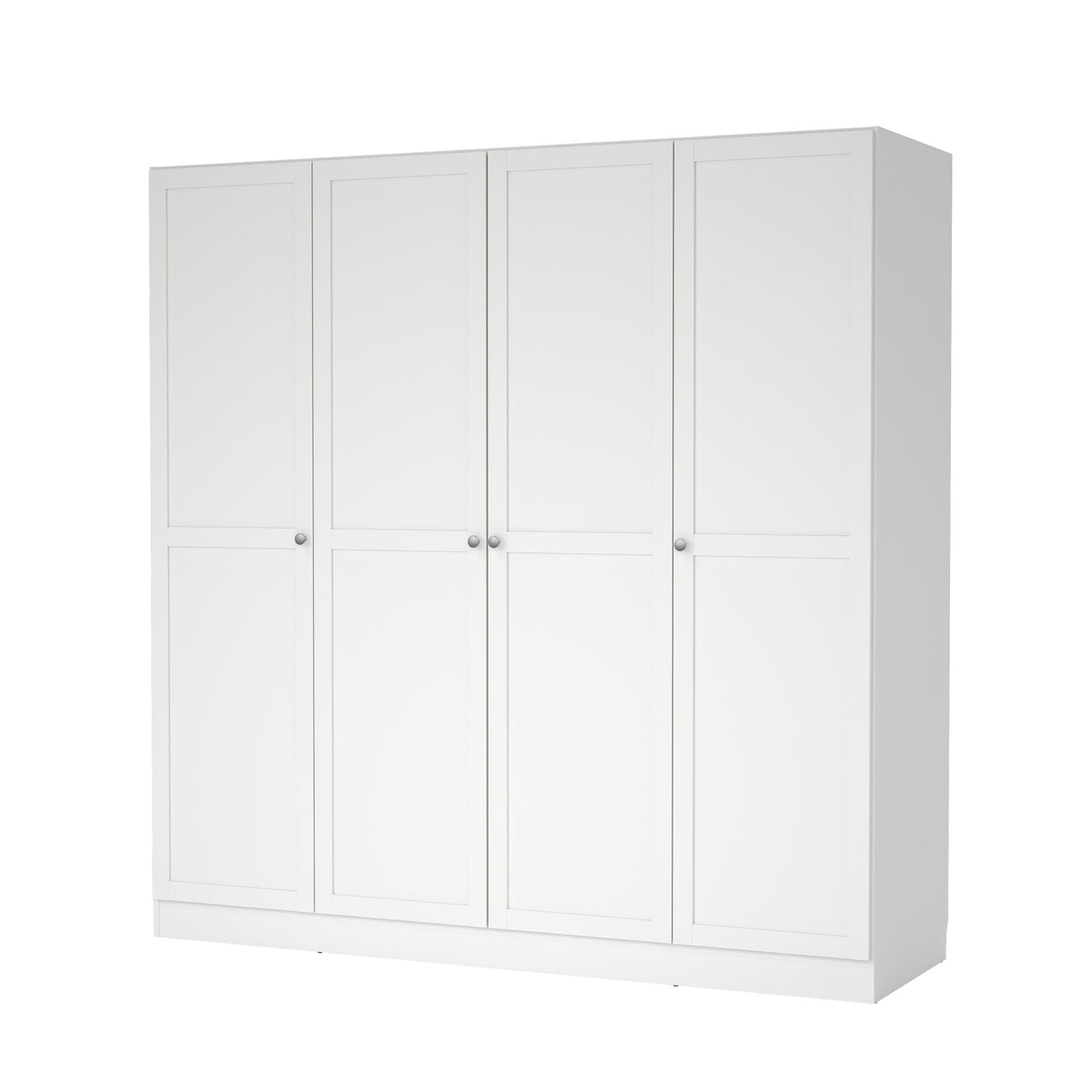 Billund Garderobeskab med 4 Rammedøre i Flere Farver fra Tvilum | B195,5xD61,69xH200,1cm