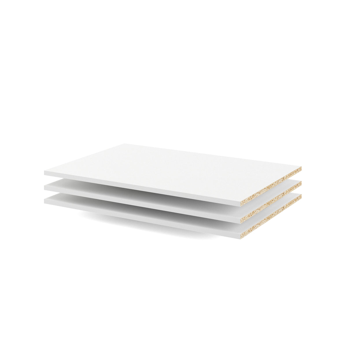 Verona Hylder 3 stk. i Hvid fra Tvilum | B72,75xD48,8xH1,8cm