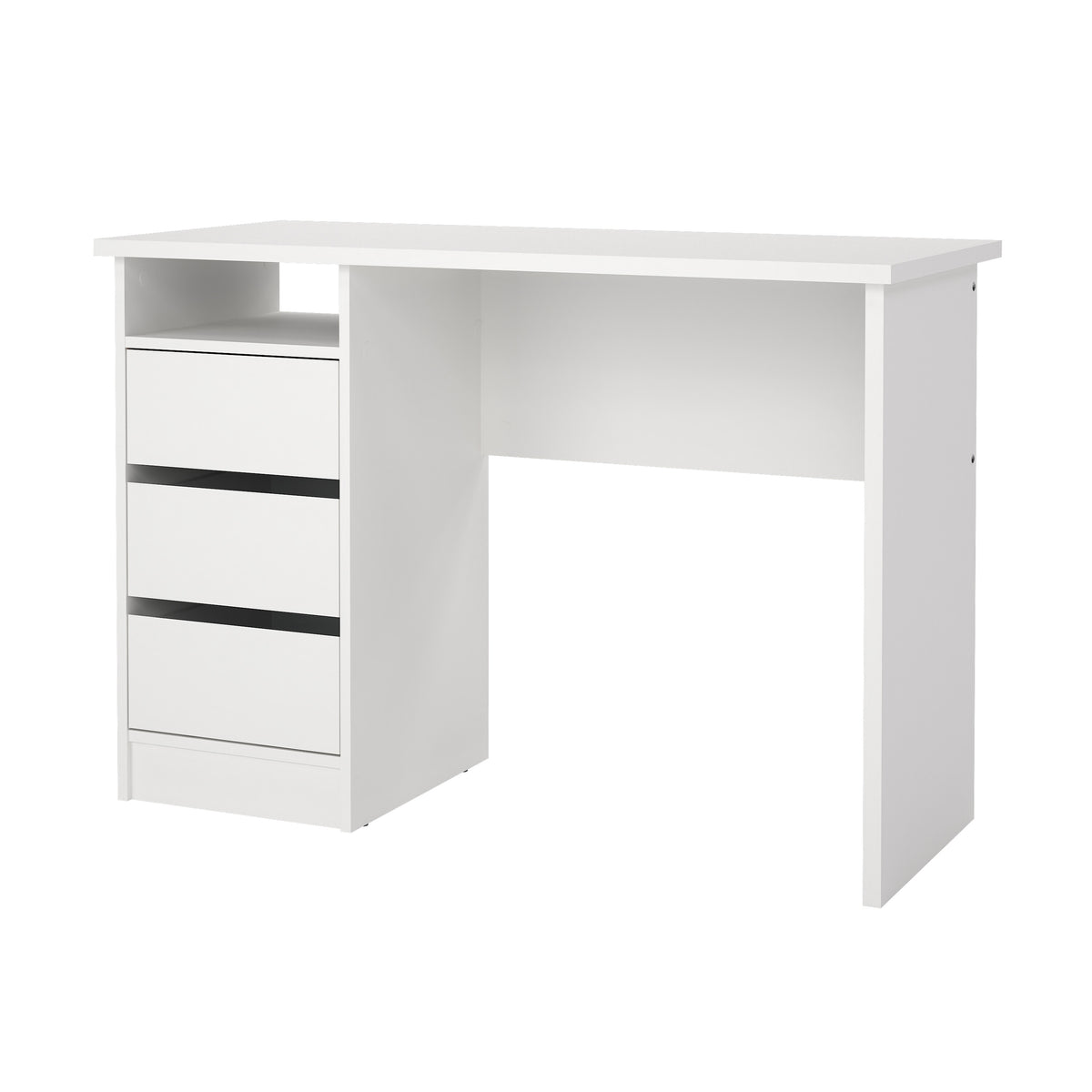 Function Plus Skrivebord med 3 Skuffer i Flere Farver fra Tvilum | B110xD48,5xH76cm