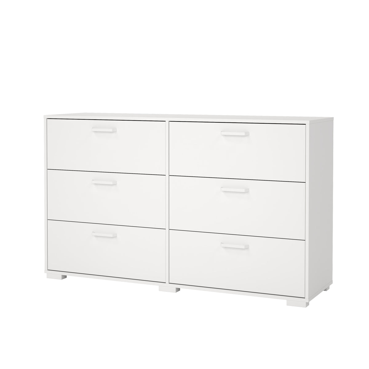Sofia Dobbelt Kommode med 6 Skuffer i Flere Farver fra Tvilum | B138,7xD39,8xH82,7cm | Model 65702