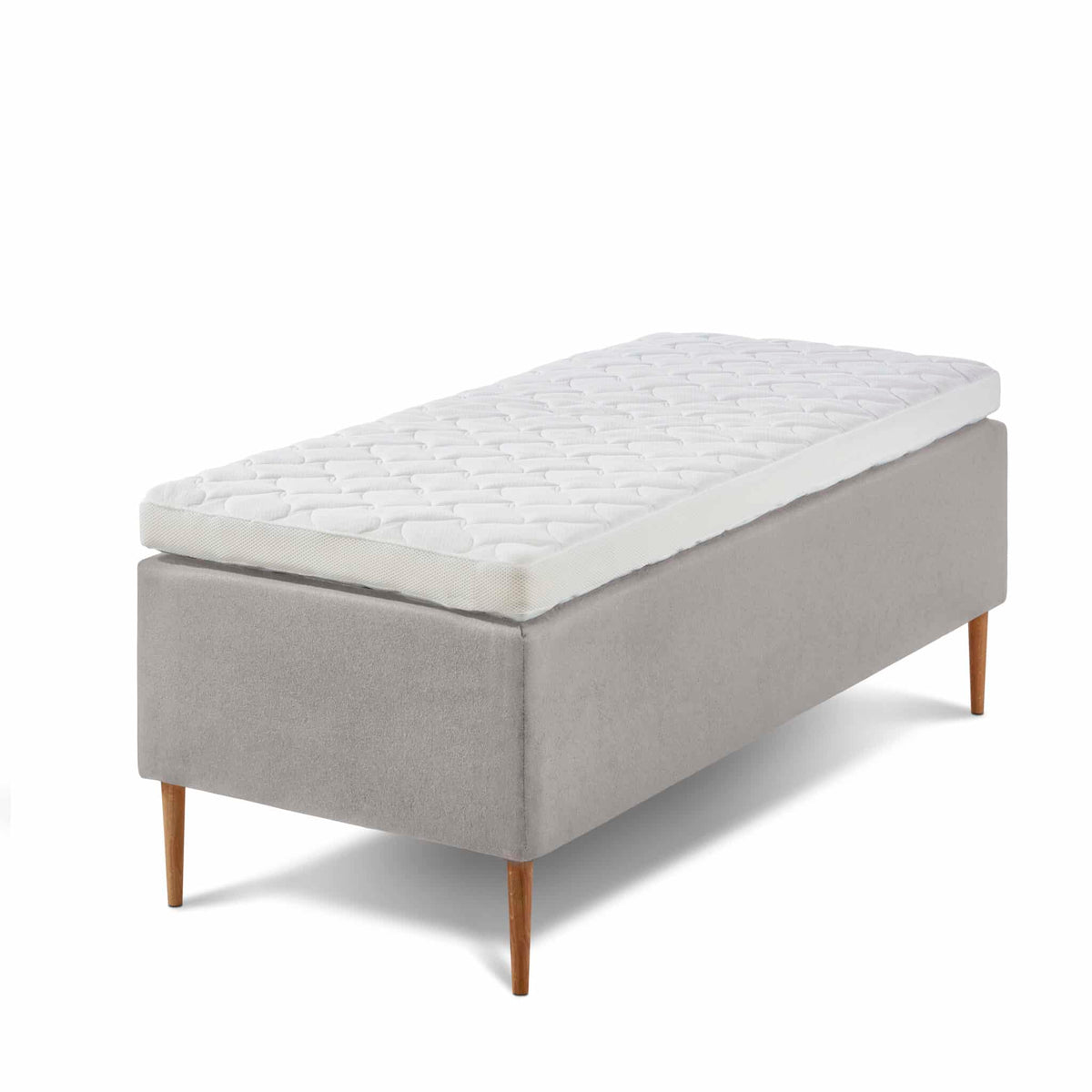 Lys sand – LAMA FAMILY boxmadras, 90x200 cm packshot – fra Unique Beds, Home & Living