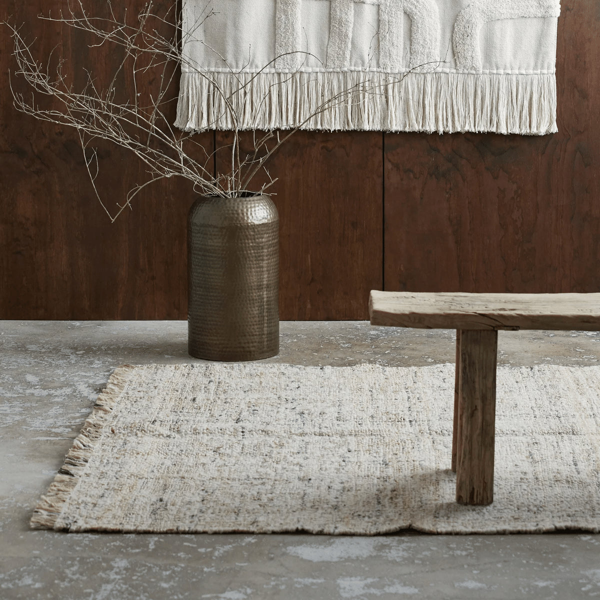 LINA Tæppe fra Nordal | Natur - 260x180cm