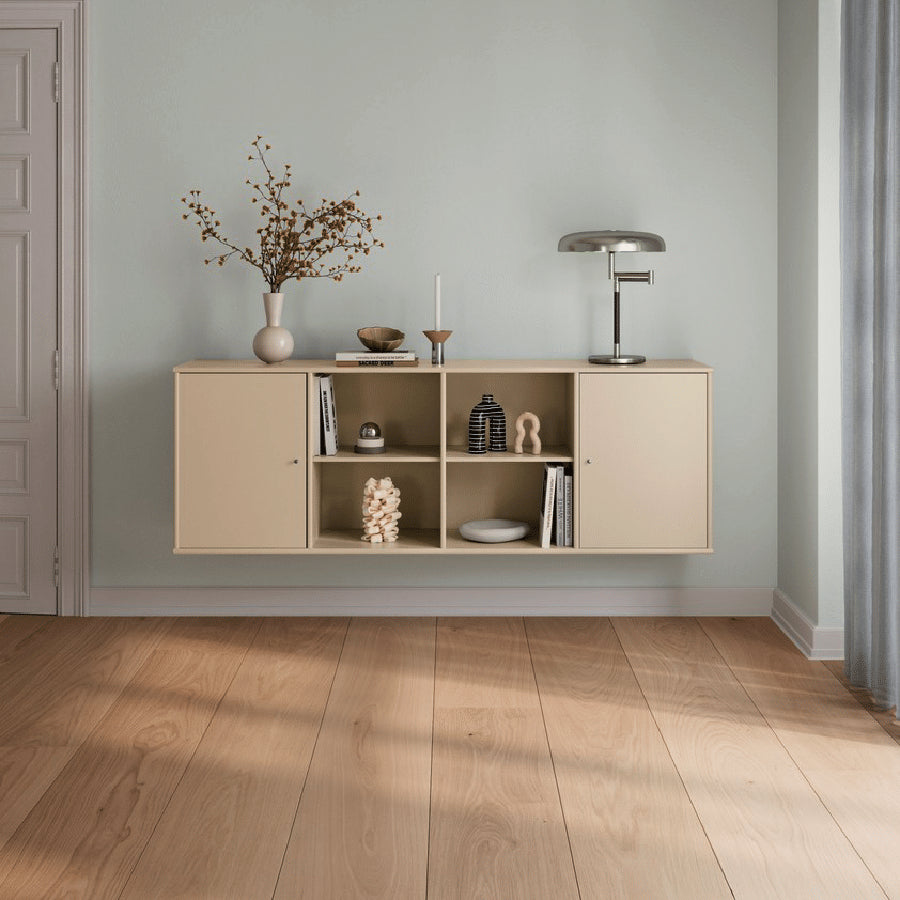 Mistral Modul 110 i Beige Massiv Egetræsfinér fra Hammel Furniture | Færdig Kombination 14 - BHD 176,2x60,8x32,5 cm – fra Unique Beds, Home & Living