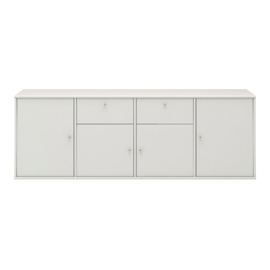 Mistral Modul 110 i Hvid Massiv Egetræsfinér fra Hammel Furniture | Færdig Kombination 15 - BHD 176,2x60,8x32,5 cm – fra Unique Beds, Home & Living