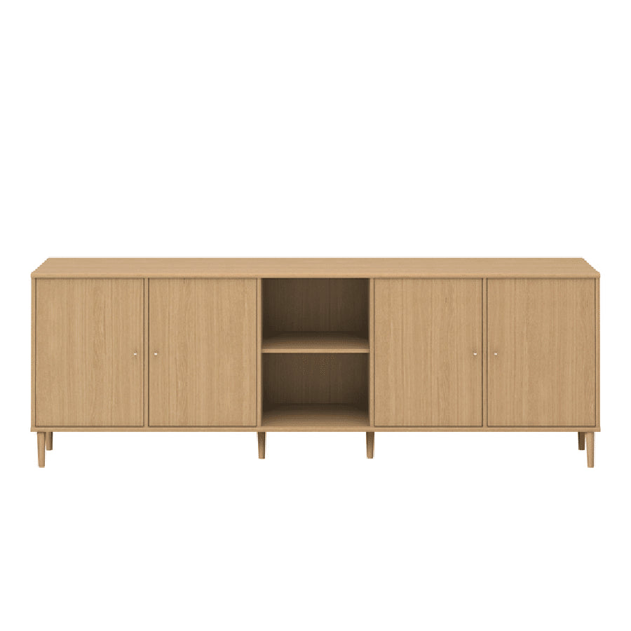 Mistral Modul 111 i Massiv Egetræsfinér fra Hammel Furniture | Færdig Kombination 3 - BHD 219,8×60,8×32,5 cm – fra Unique Beds, Home & Living