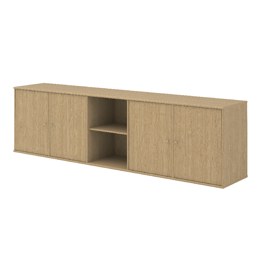 Mistral Modul 111 i Massiv Egetræsfinér fra Hammel Furniture | Færdig Kombination 4 - BHD 219,8×41,6×32,5 cm – fra Unique Beds, Home & Living