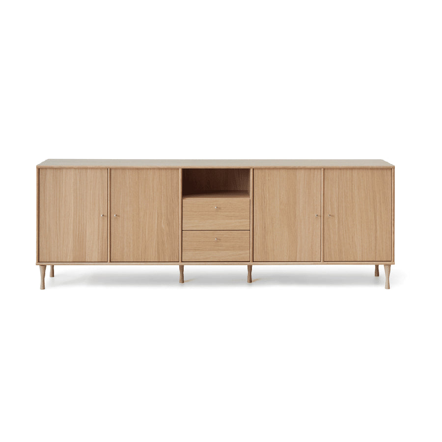 Mistral Modul 111 i Massiv Egetræsfinér fra Hammel Furniture | Færdig Kombination 5 - BHD 219,8×60,8×32,5 cm – fra Unique Beds, Home & Living