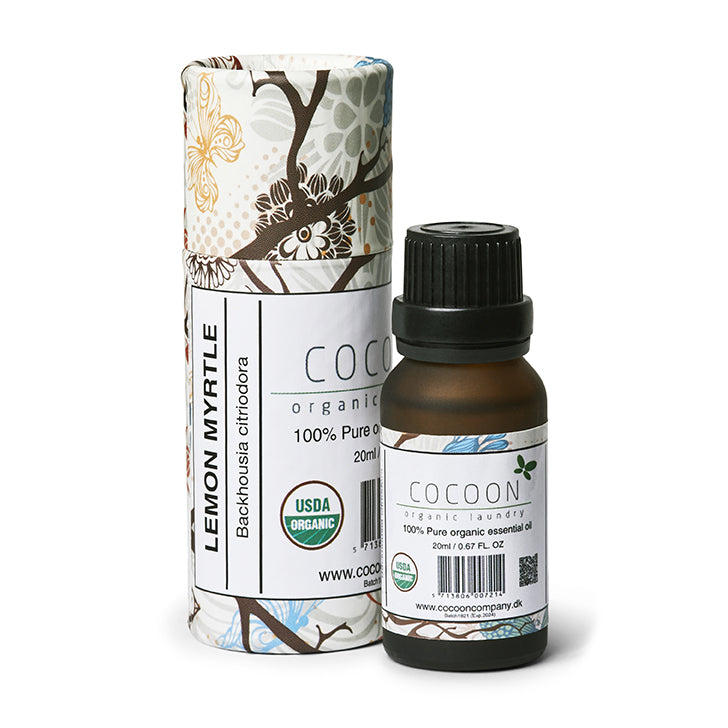 100% Økologisk Lemon Myrtle duftolie fra Cocoon