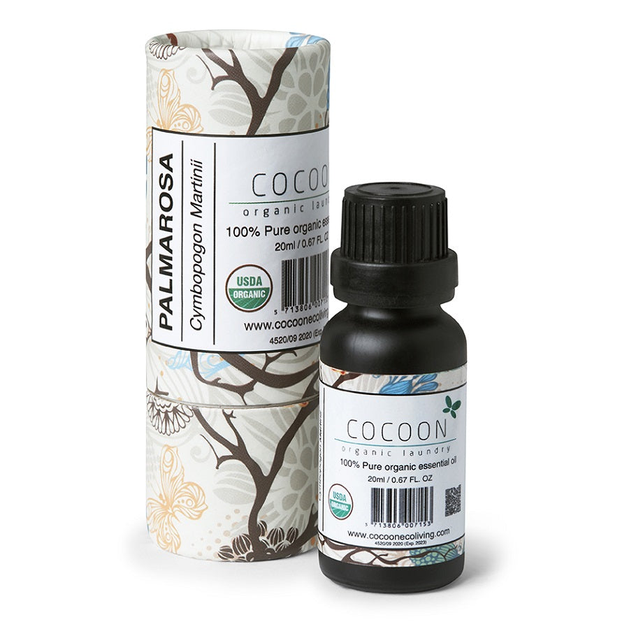 100% Økologisk Palmarosa duftolie fra Cocoon