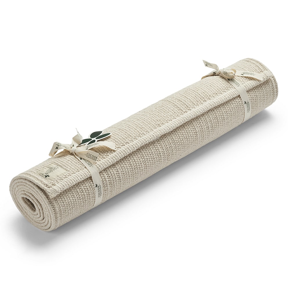 YOGA Meditations Børnemåtte i 100% Økologisk Bomuld & Naturgummi fra Cocoon Company | 56x150cm
