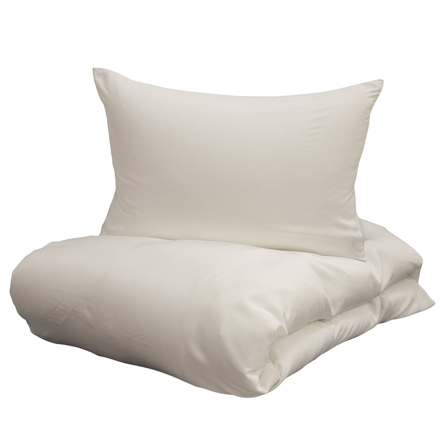 Enjoy Junior Sengesæt i 100% Bambus TC300 fra Turiform | Hvid | 100x140 cm - OUTLET