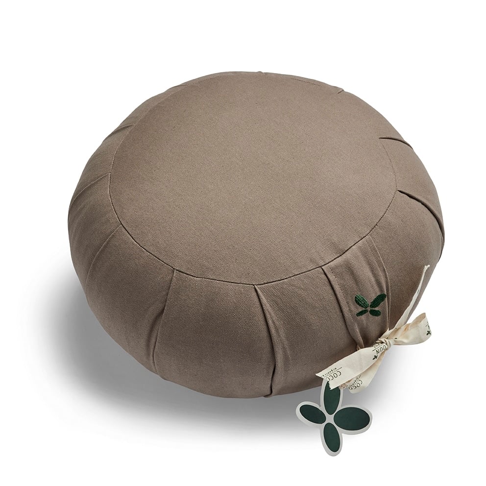 Zafu YOGA Meditationspude i 100% Økologisk Kapok fra Cocoon Company | Cool Grey