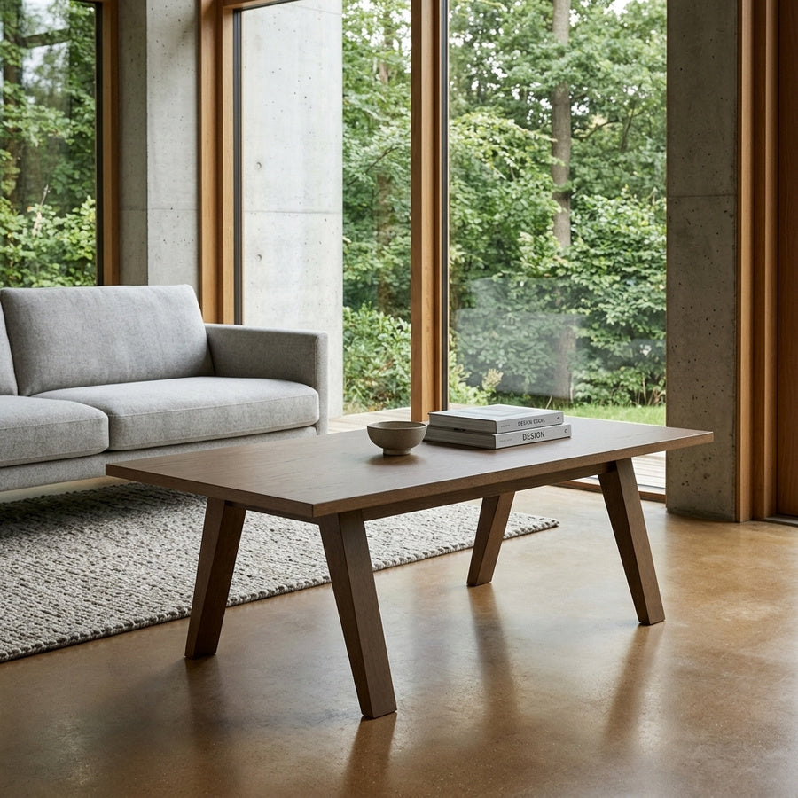 A-Line Sofabord i Røg Egetræ fra Actona | LBH 130x70x45 cm - Billede 1