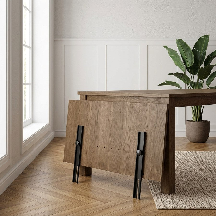 Arno Tillægsplade i Røget Egetræ fra Unique Furniture | B45xD90xH4cm