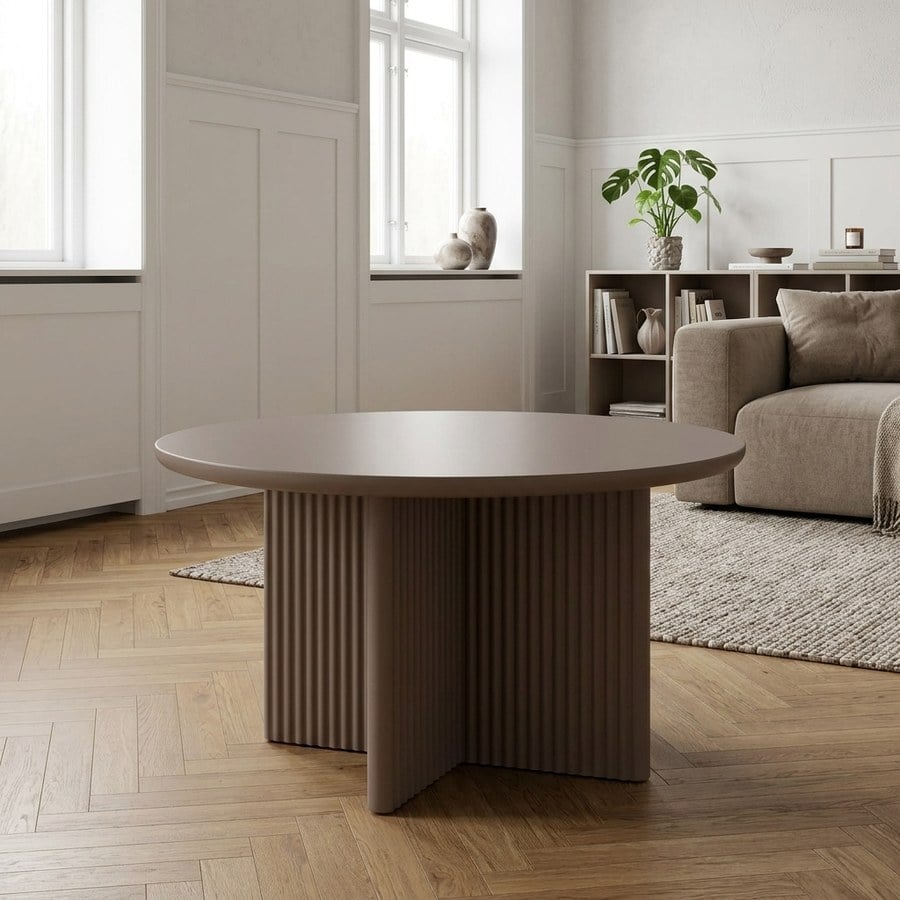 Palma Sofabord i MDF fra Unique Furniture | Ø80xH45cm