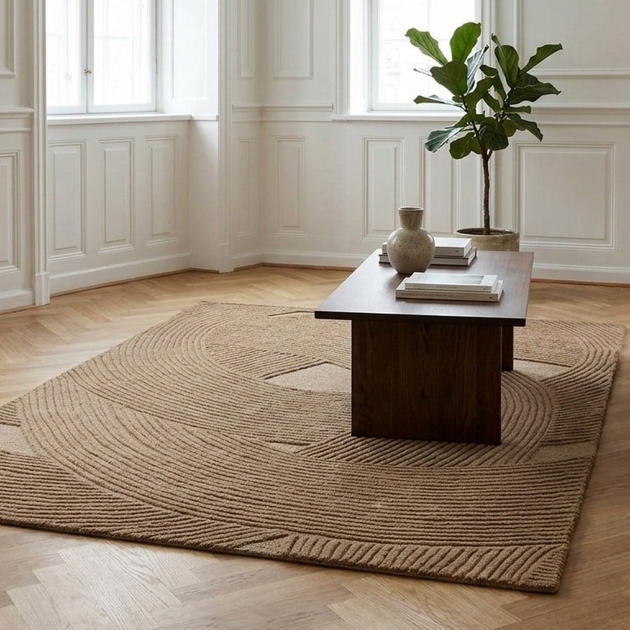 Pune Tæppe i Brun fra House Nordic | 160x230cm