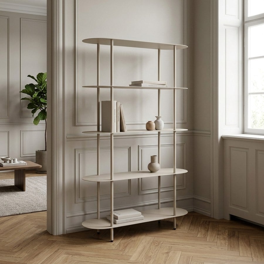 Rieti Reol i Sand fra House Nordic | 31x90x150cm