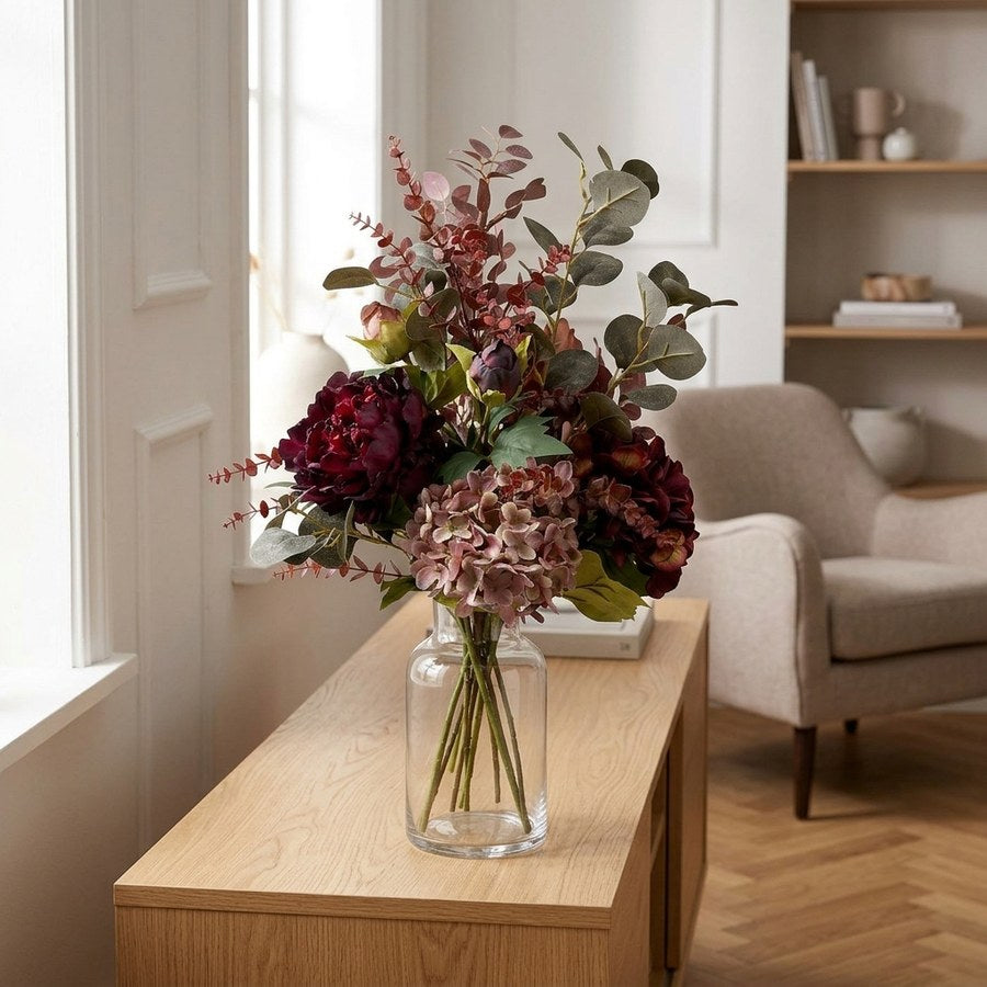 Velvet Boom Kunstig Buket i Mix PE Plastik &amp; Polyester fra House Nordic | L30xB26xH60 cm