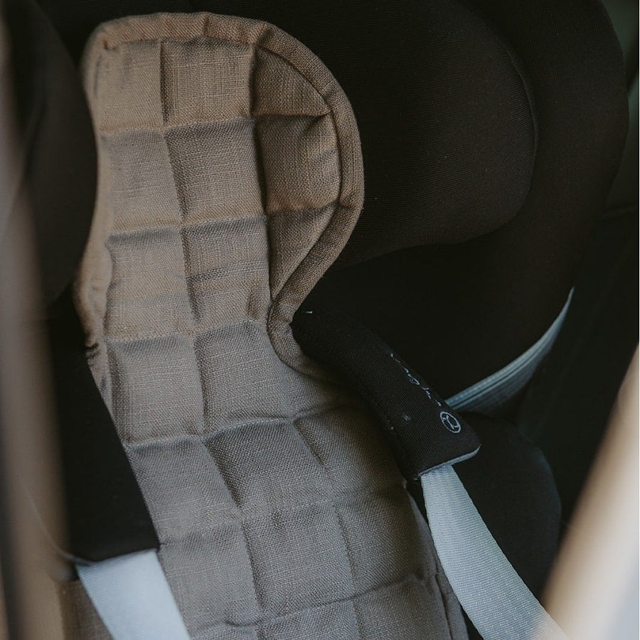Babyindsats til 9-18Kg i 100% Økologisk Kapok fra Cocoon Company | Dusted Brown