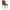 Becca Spisebordsstol Terracotta Stof Stel Sort