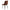 Becca Spisebordsstol Terracotta Stof Stel Sort