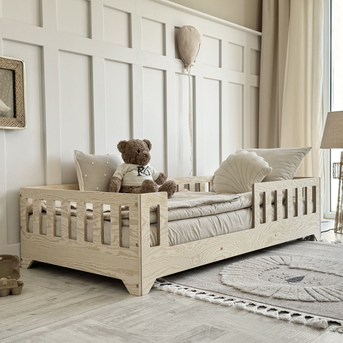 Børneseng Sigma I i Krydsfiner fra Raw Kids, billede 1 fra Unique Beds, Home & Living